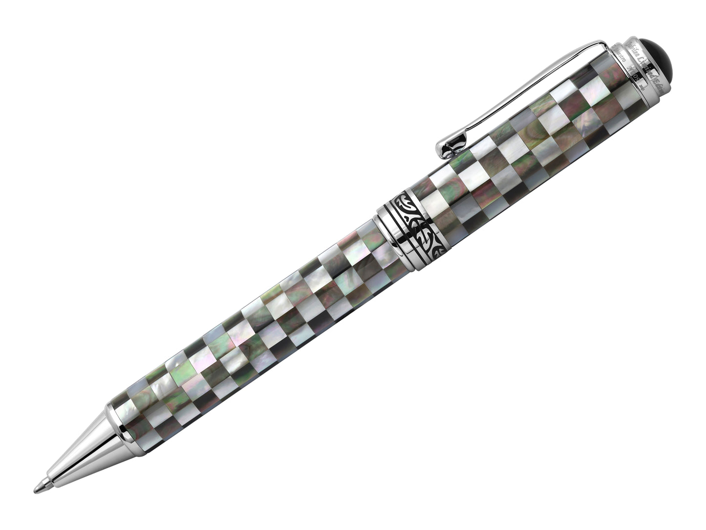 Xezo - Side view of the Maestro Jubilee Classic of the Ocean B Ballpoint pen