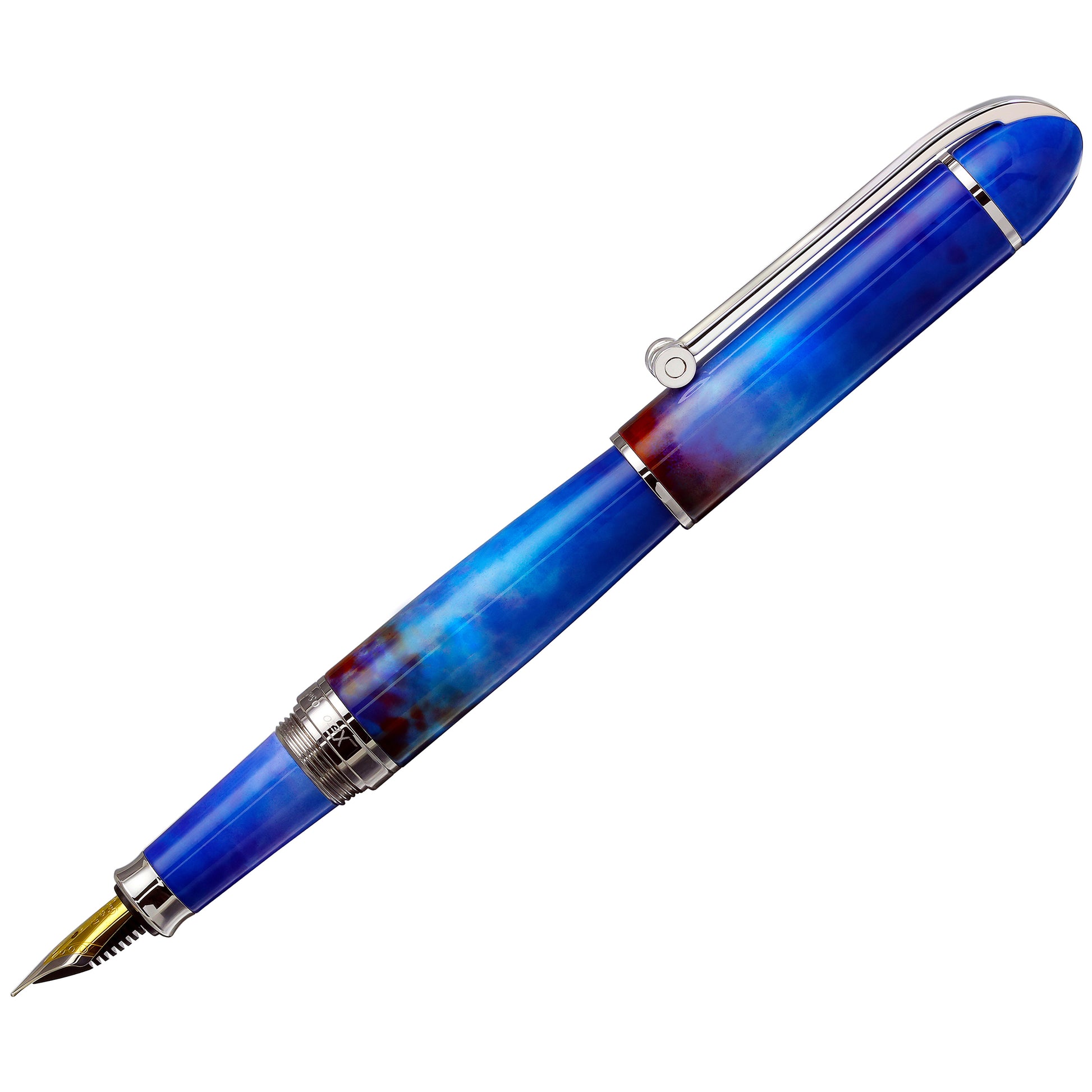 Xezo - Side view of the O Sole Mio F fountain pen