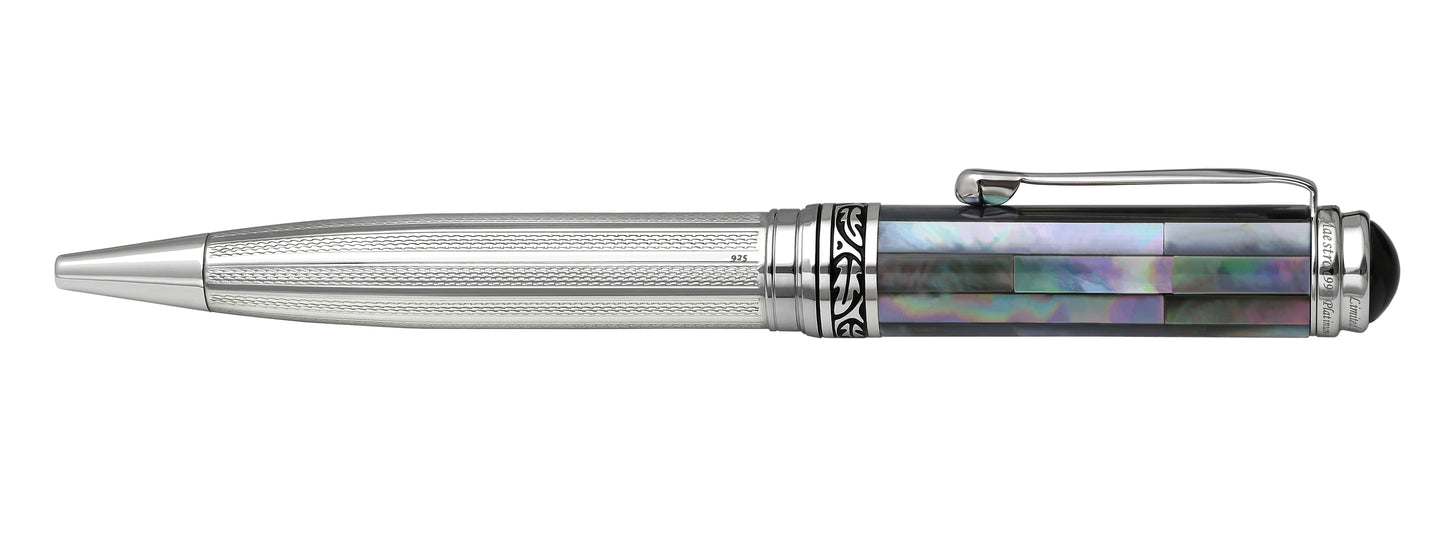 Xezo - Side view of the Maestro 925 BL MOP B ballpoint pen