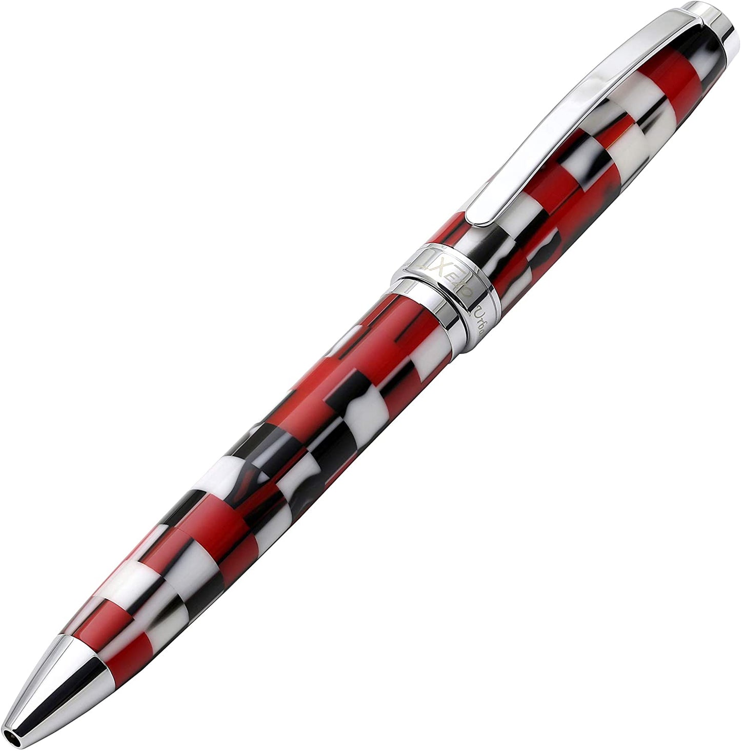 Xezo - Angled 3D view of the Urbanite II Trek B ballpoint pen