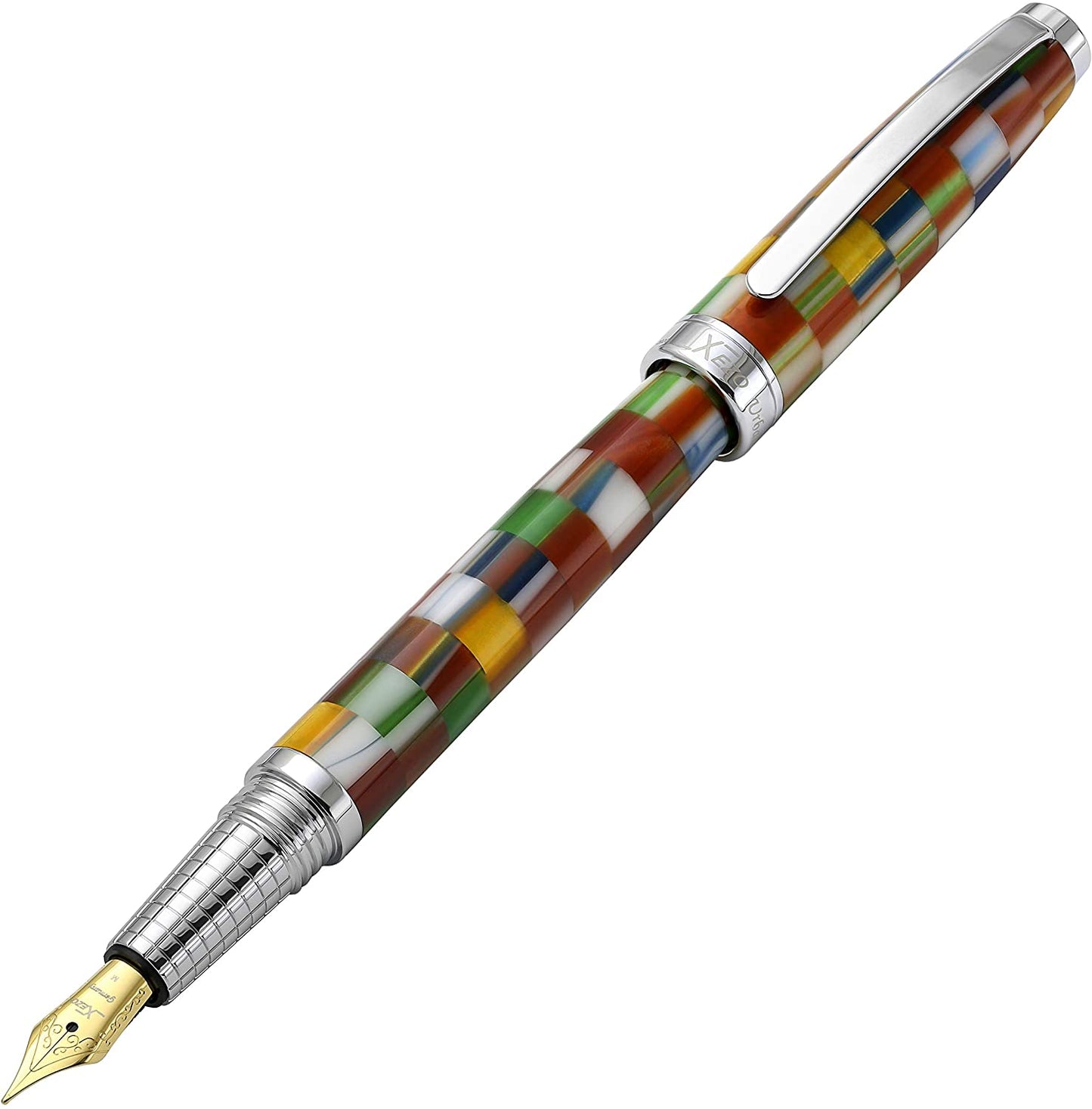 Xezo - Angled 3/4 view of the Urbanite II Jazz FM fountain pen