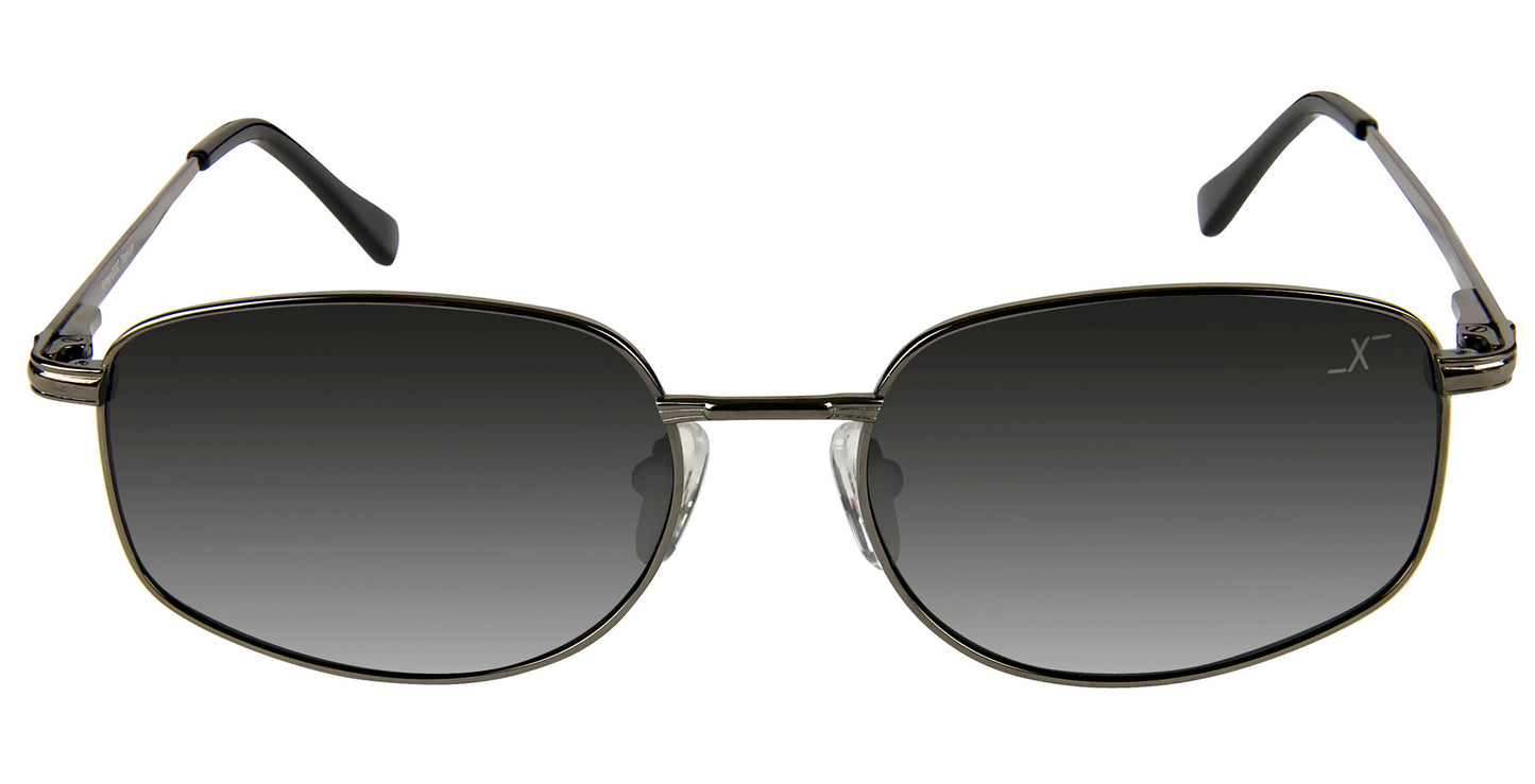 Xezo - Front view of a pair of Airman 2002 sunglasses