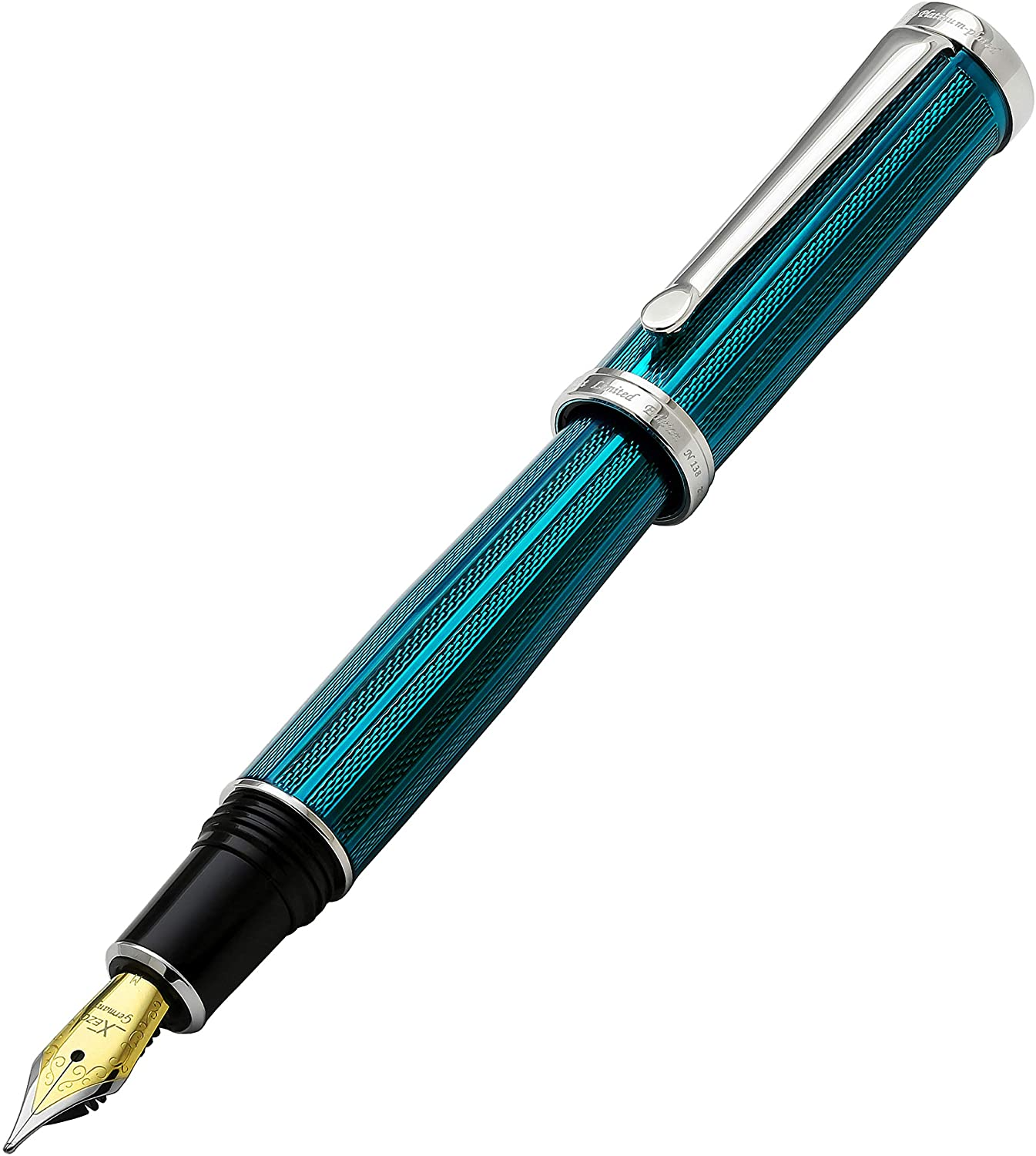 Xezo - Architect Azure Blue FM fountain pen