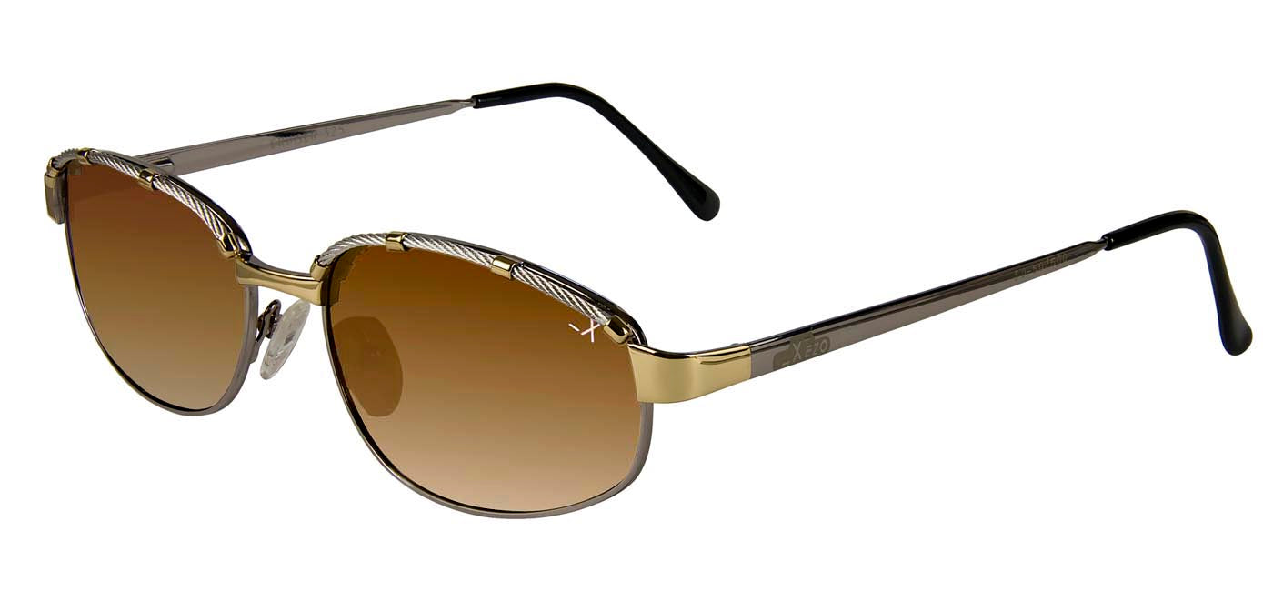 Xezo - Angled view of the front of a pair of Cruiser 325 Cable sunglasses
