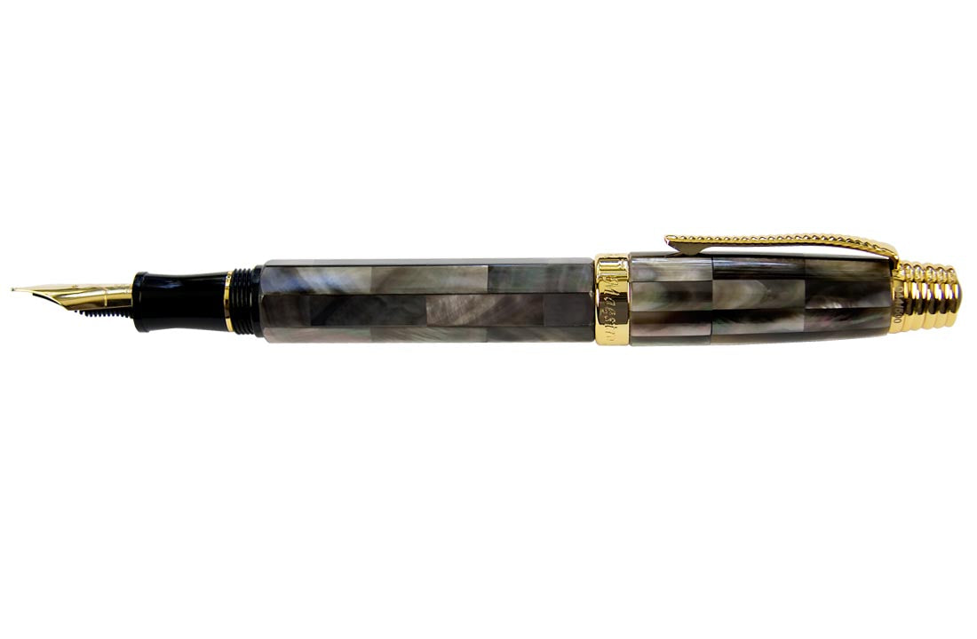 Xezo - Maestro All Black Mother of Pearl FG