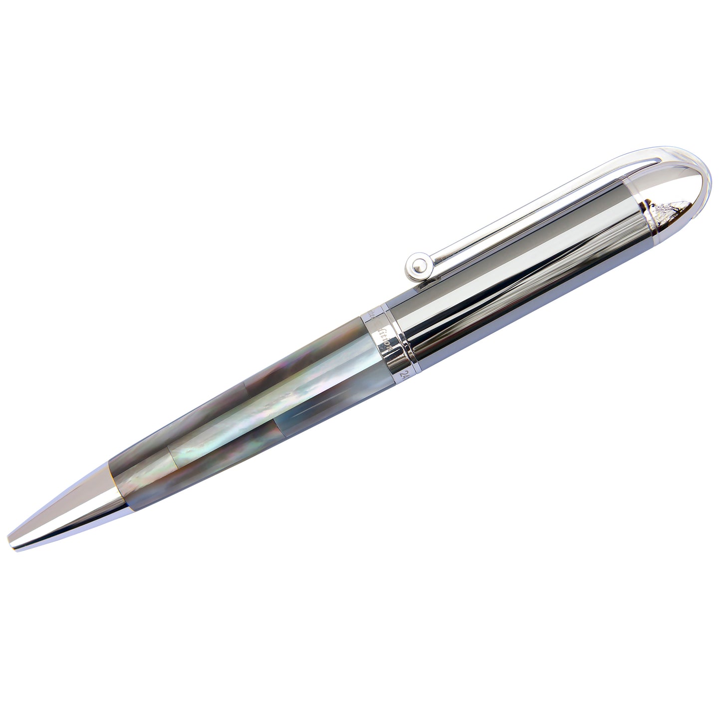 Xezo - Maestro Black MOP Tungsten Metallic ball pen