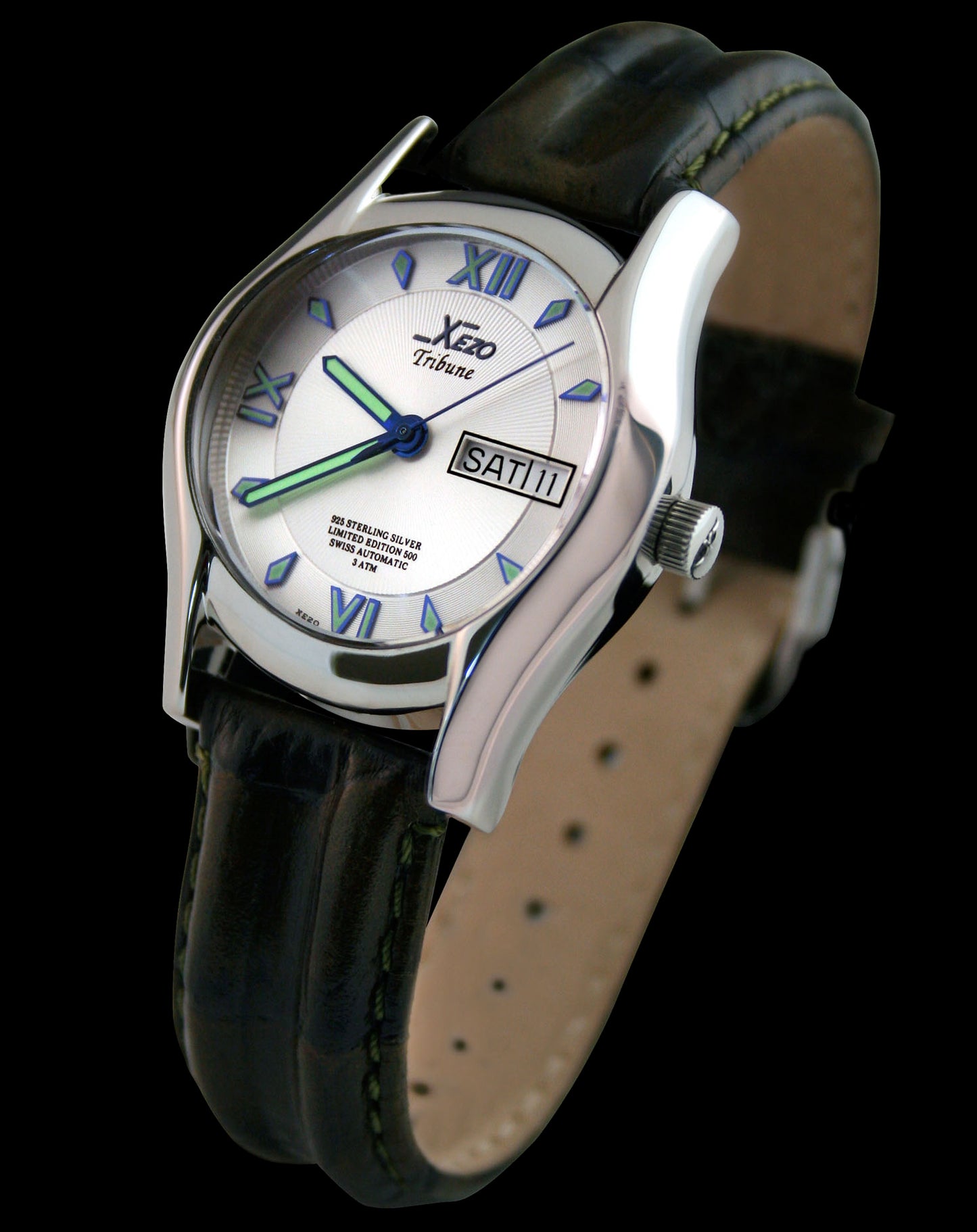 Xezo - Tribune 2121 SB Sterling Silver