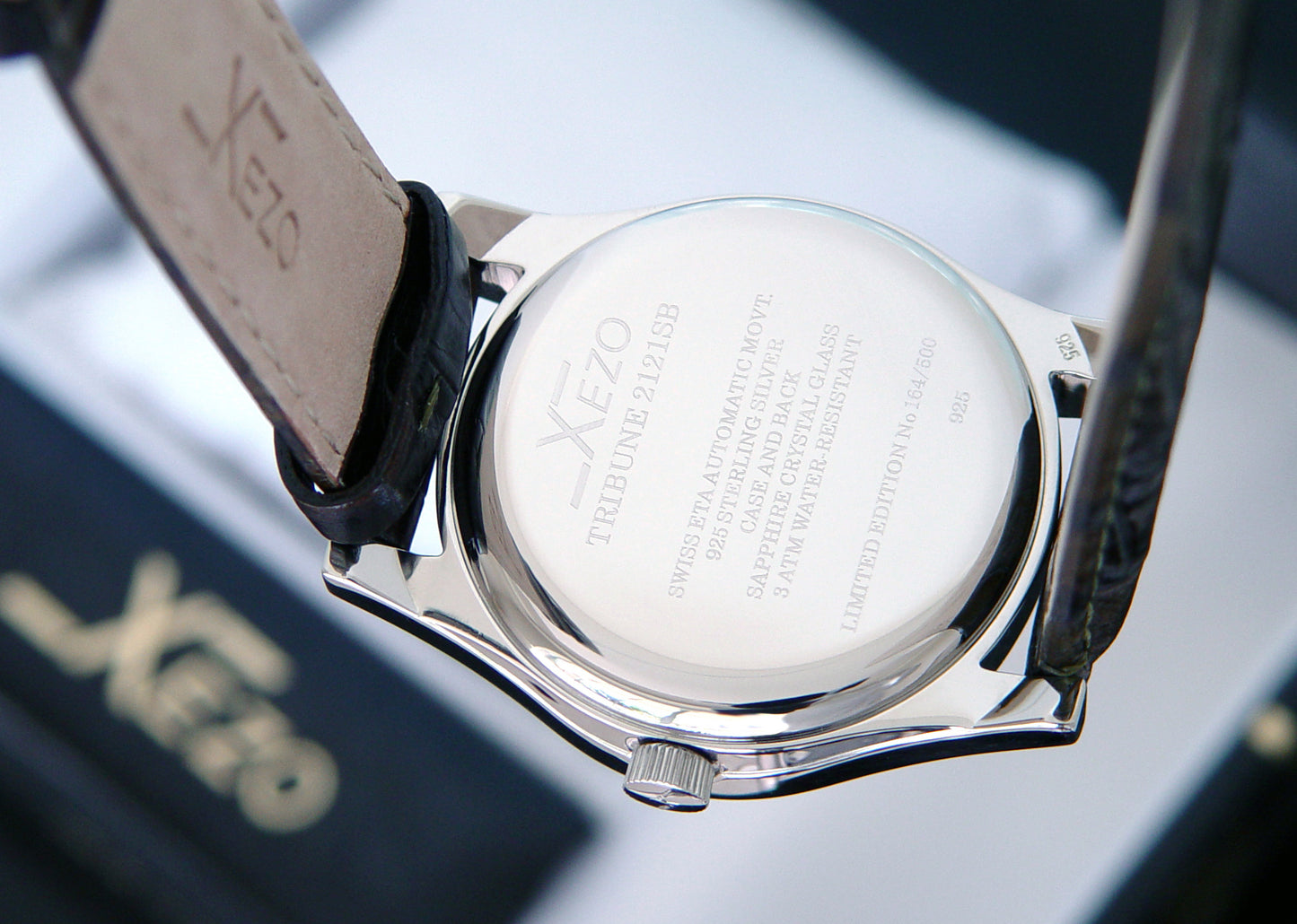 Xezo - Tribune 2121 SB Sterling Silver