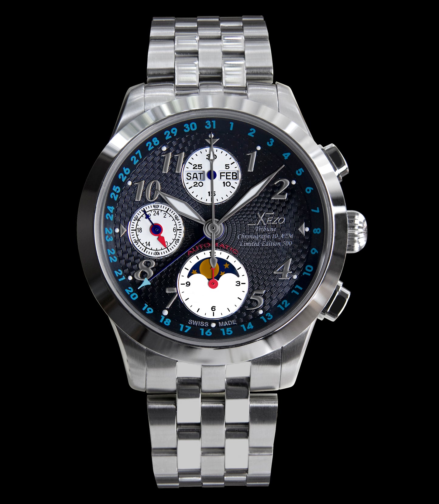 Xezo - Tribune Chronograph Valjoux 7751
