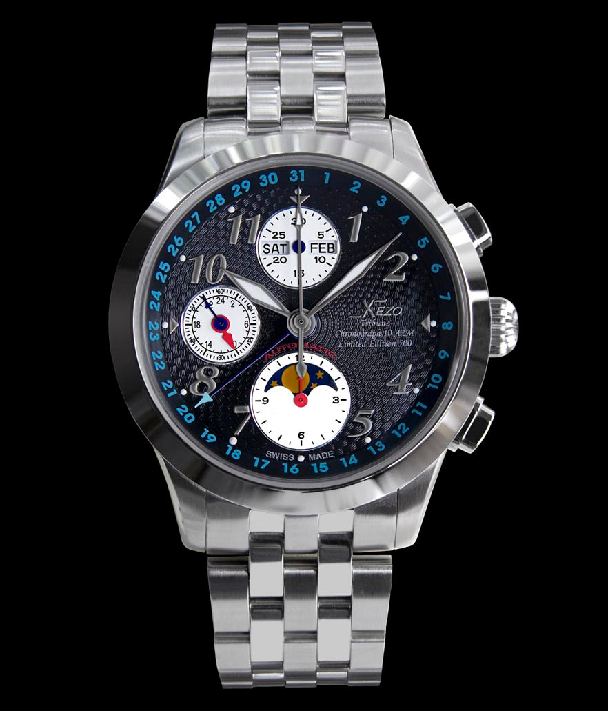 Xezo - Tribune Chronograph Valjoux 7751