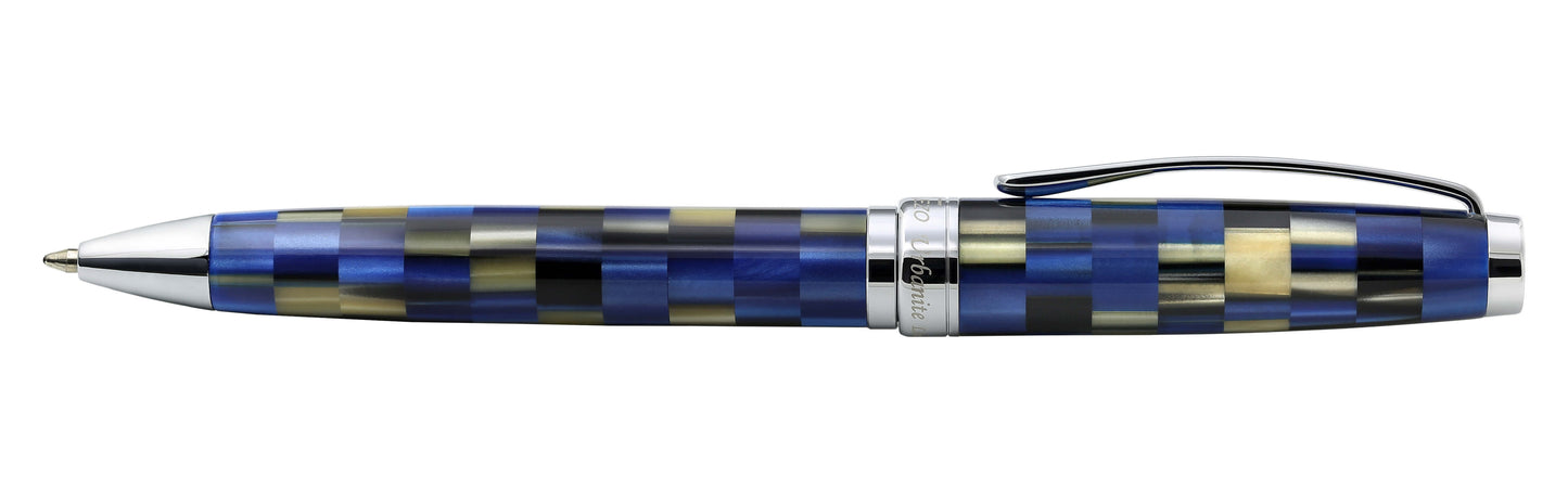 Xezo - Side view of the Urbanite Blue B ballpoint pen
