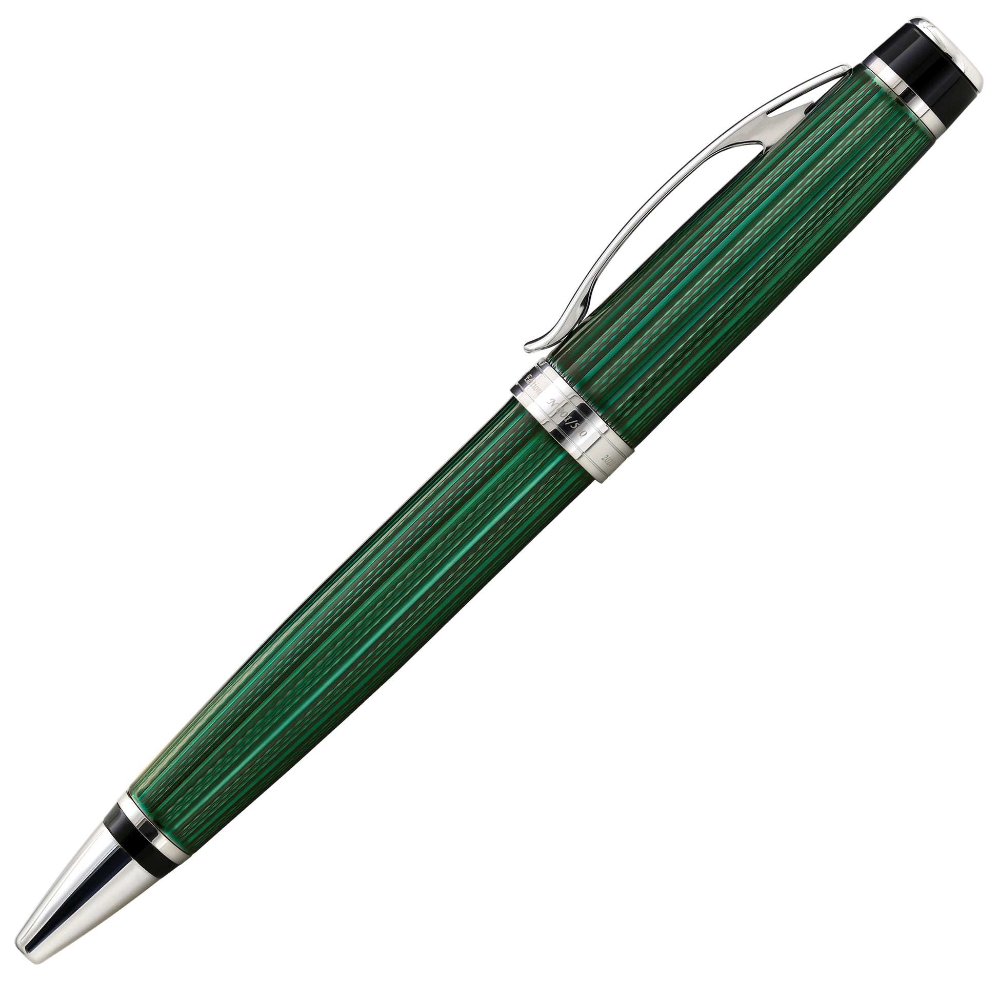 Xezo - Side view of the Incognito Forest B ballpoint pen