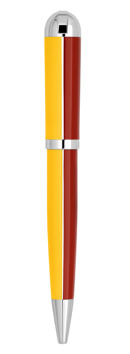 Xezo - Visionary Aspen/Red B Ballpoint pen front view