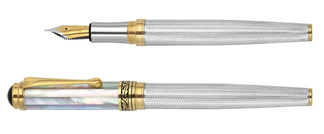 Xezo | Maestro 925 White MOP FM | Xezo Maestro® 925 Sterling