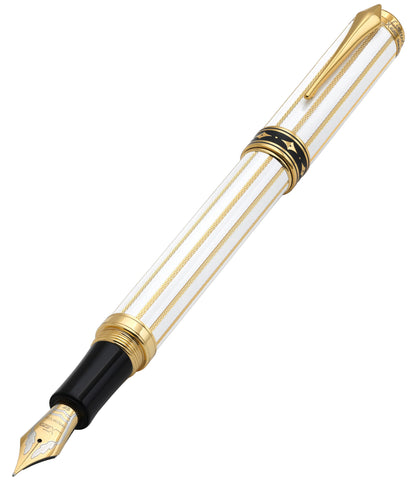 Xezo Maestro® Streamliner Amethyst EF shown diagonally on a solid white background.