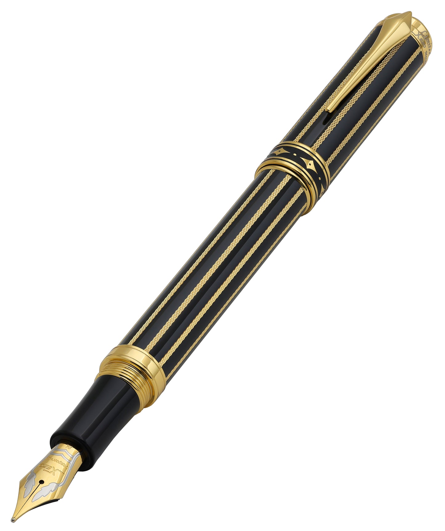 Xezo Maestro® Streamliner Labradorite FM shown diagonally on a solid white background.