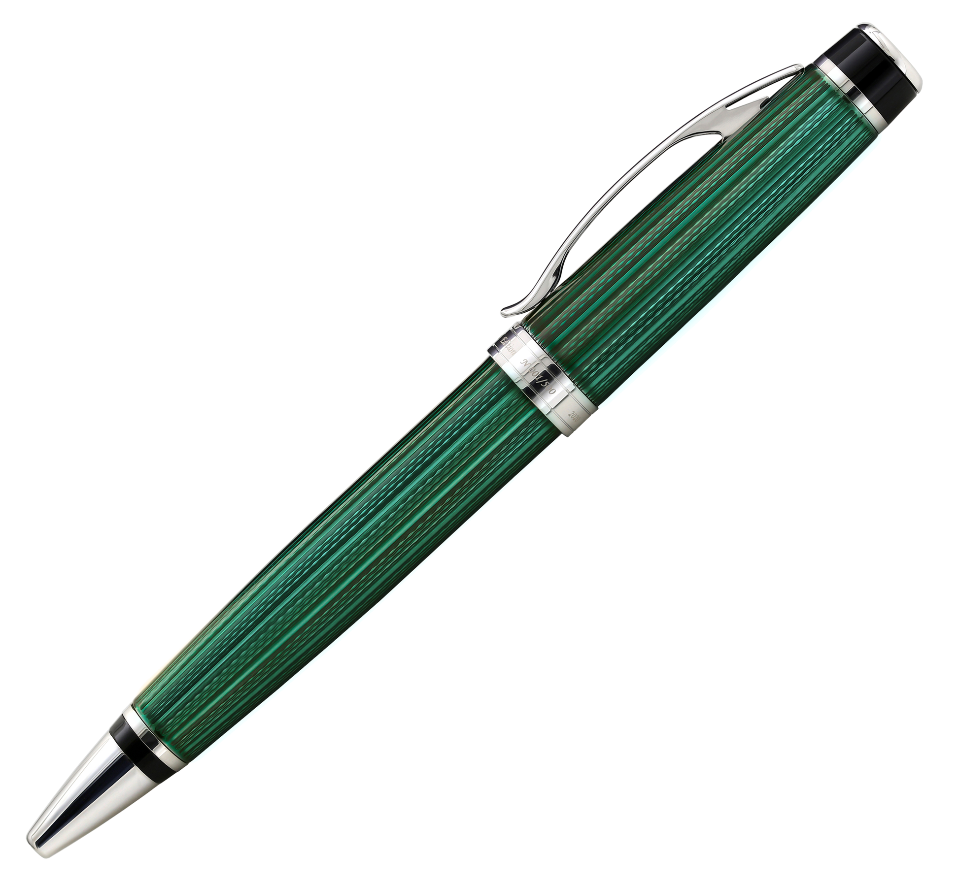 Xezo - Side view of the Incognito Forest B ballpoint pen