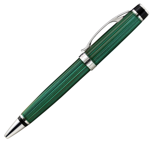 Xezo - Side view of the Incognito Forest B ballpoint pen