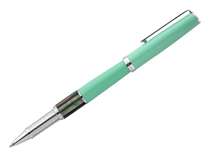 Xezo - Side view of the Speed Master Aqua Green R-BC Rollerball pen