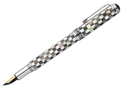 Xezo - Side view of the Maestro Jubilee Classic of the Ocean FM Fountain pen