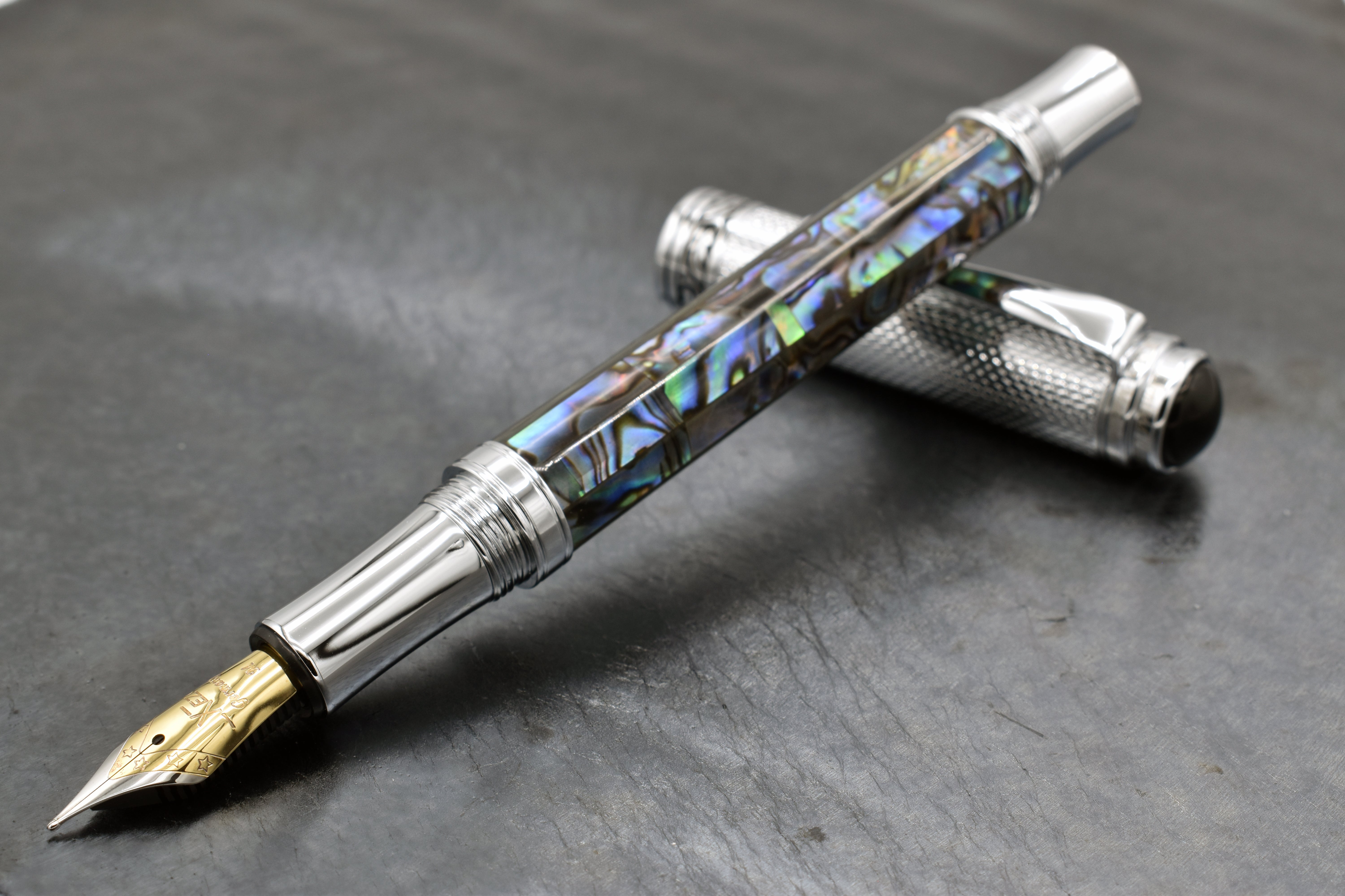 Majestic store Jr. Paua Abalone Sapphire Blue Pen