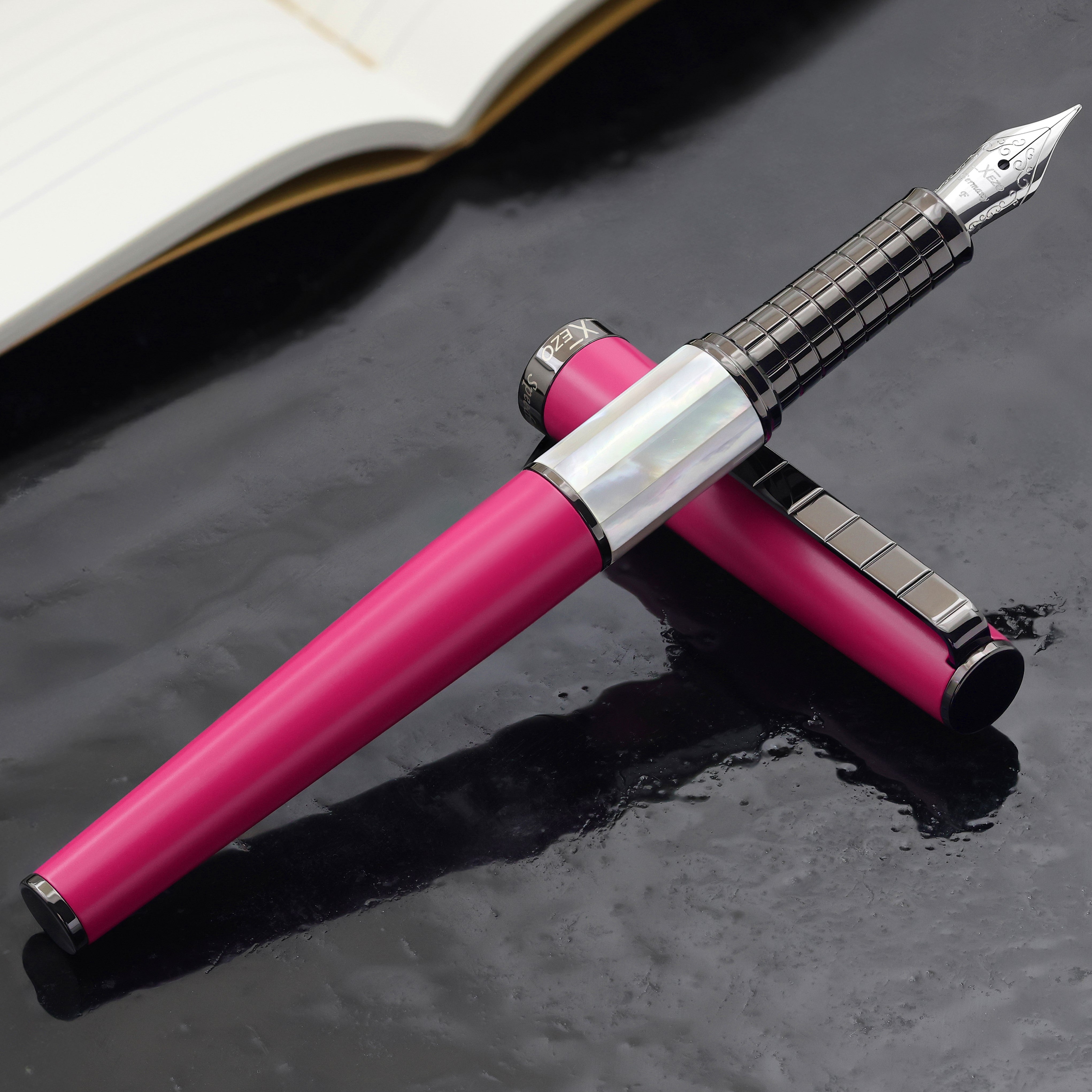 Xezo | Speed Master Cerise F-WGM | Xezo Speedmaster® Cerise