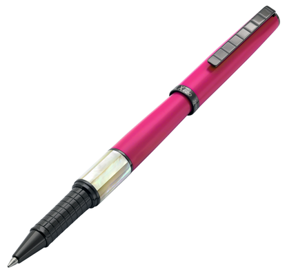 Xezo - Angled 3D view of the front of the Speed Master Cerise R-WGM Rollerball pen