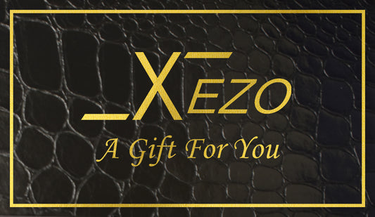 Xezo Digital Gift Card; Text: "Xezo A Gift For You"