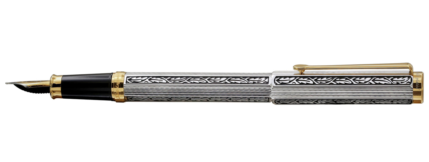 Xezo - Side view of the Legionnaire 500 F-1 fountain pen