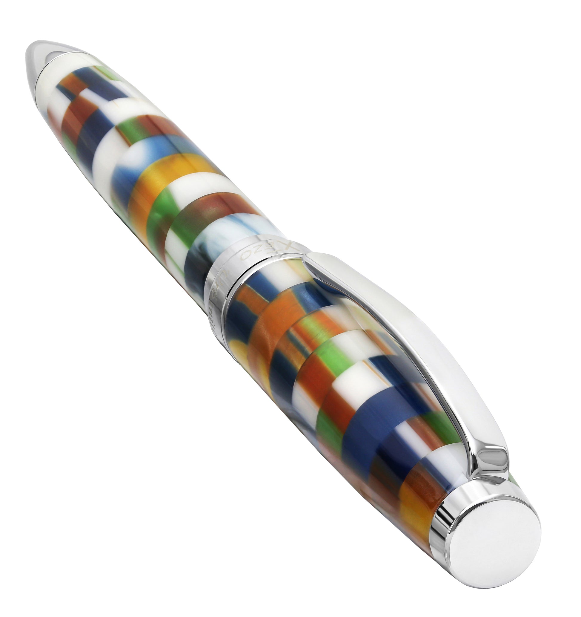 Xezo - Angled 3D view of the back of the Urbanite II Jazz B ballpoint pen