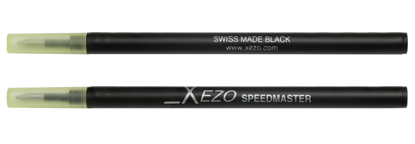 Xezo - Xezo Speedmaster Rollerball Refills. Pack of 2. Black Ink.