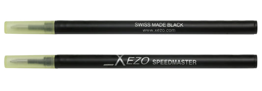 Xezo - Xezo Speedmaster Rollerball Refills. Pack of 2. Black Ink.