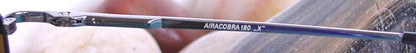 Xezo - Right temple of the Airacobra 180 sunglasses from inside. The print on the temple reads "AIRACOBRA 180_X"