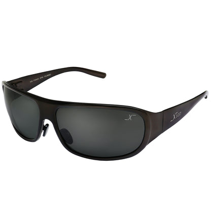 Xezo - Angled view of the front of a pair of Incognito 1400 B sunglasses