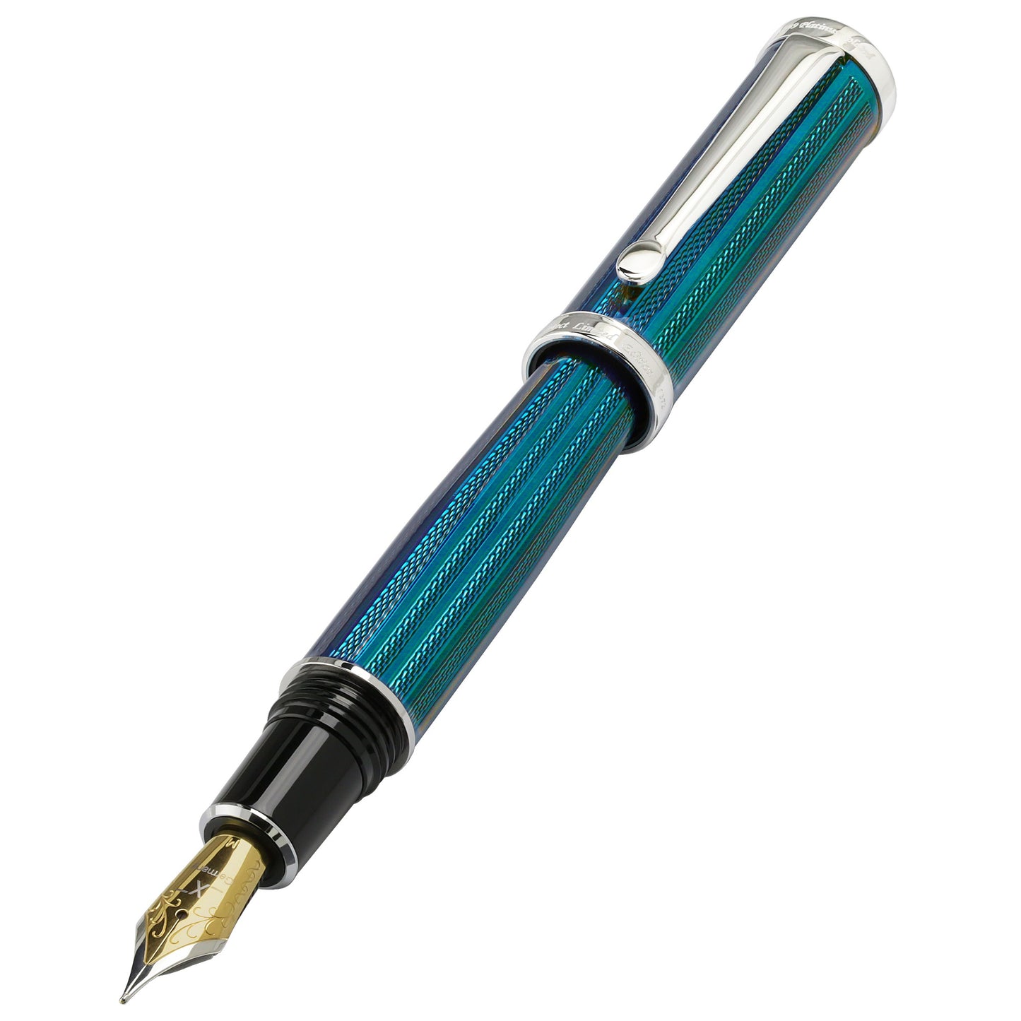 Xezo - Architect Azure Blue FM fountain pen