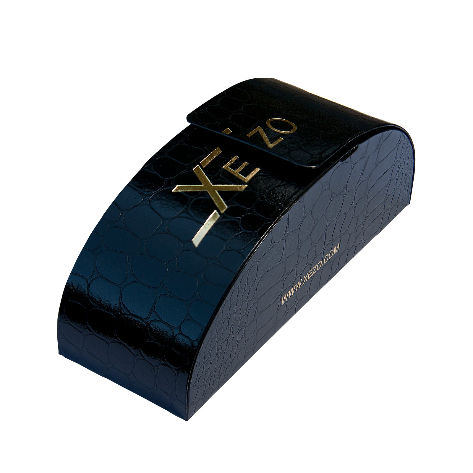 Xezo - Black gift box of a pair of Air Commando 2400 G sunglasses