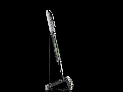 Xezo | Maestro Black MOP Chrome R | Xezo Maestro® Black Mother of