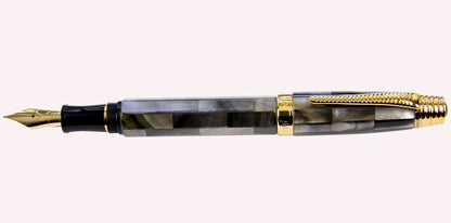 Xezo - Maestro All Black Mother of Pearl FG