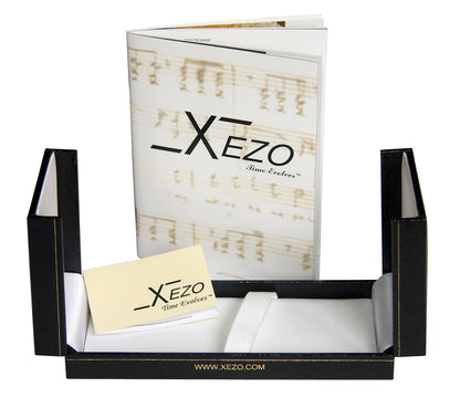 Xezo - Gift box, certificate, and manual Freelancer 500 F Burgundy fountain pen