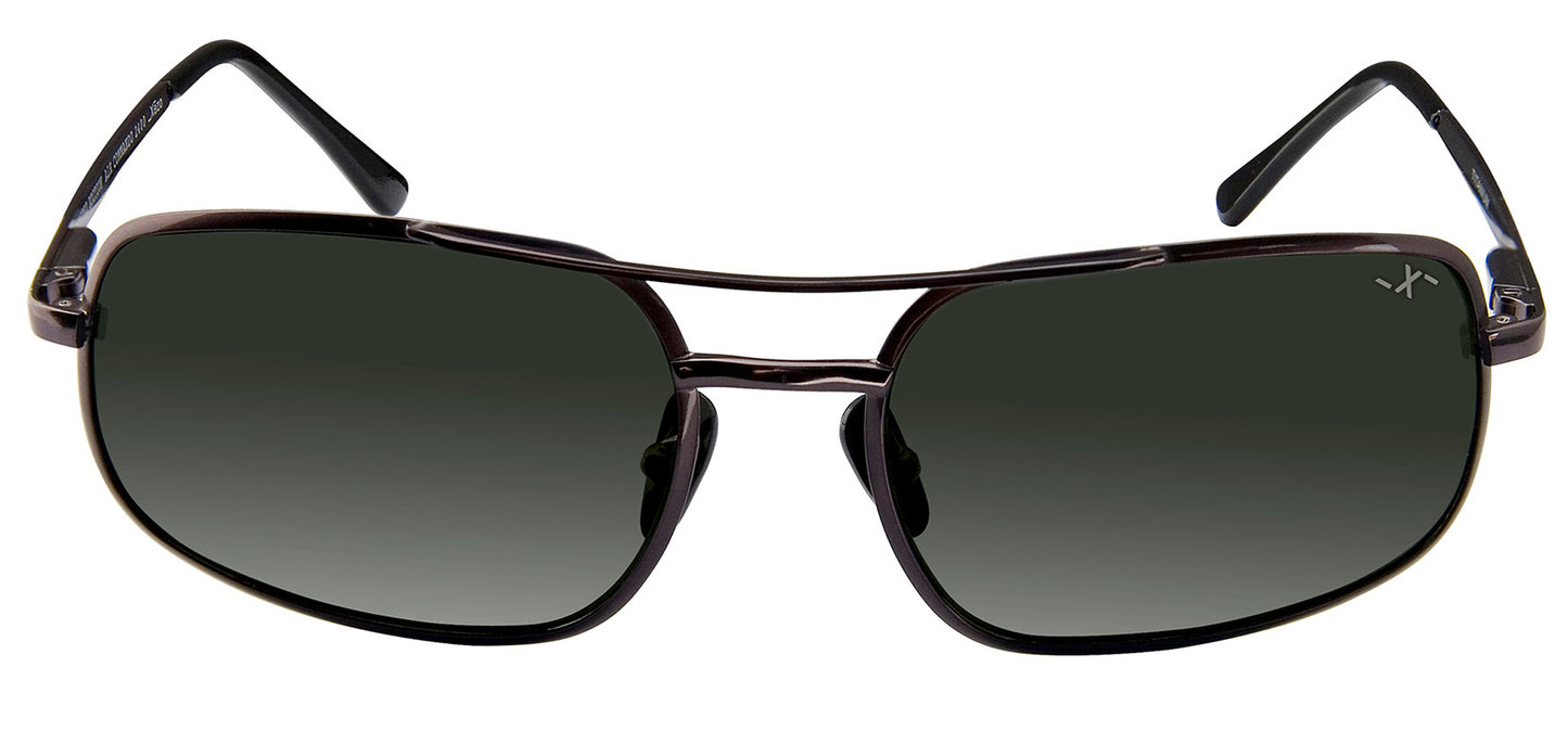 Xezo - Front view of a pair of Air Commando 2400 G sunglasses