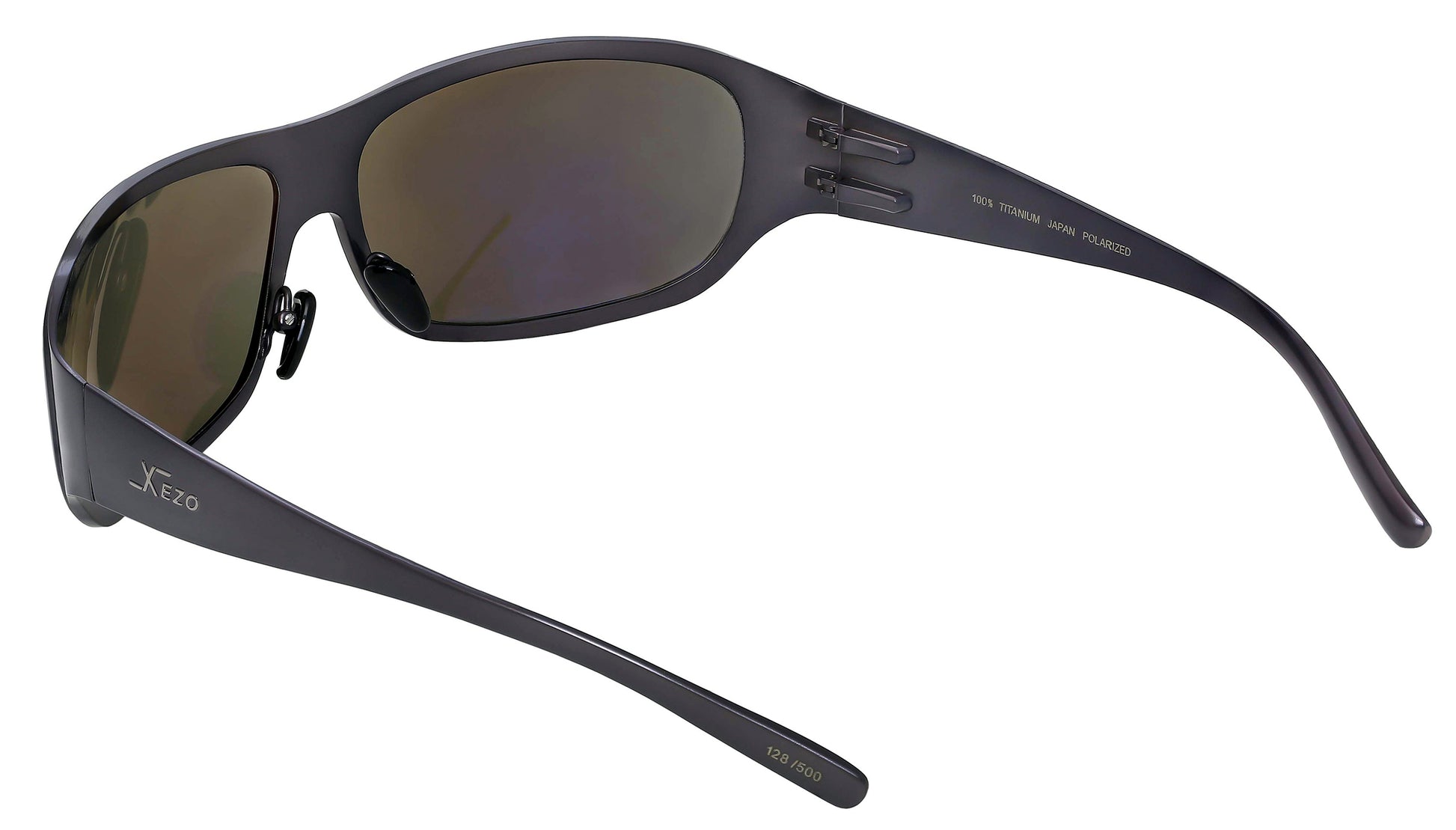 Xezo - Angled view of the back of a pair of Incognito 1400 G sunglasses