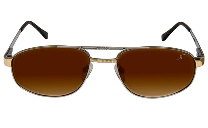 Xezo - Front view of a pair of Airman 5200 sunglasses