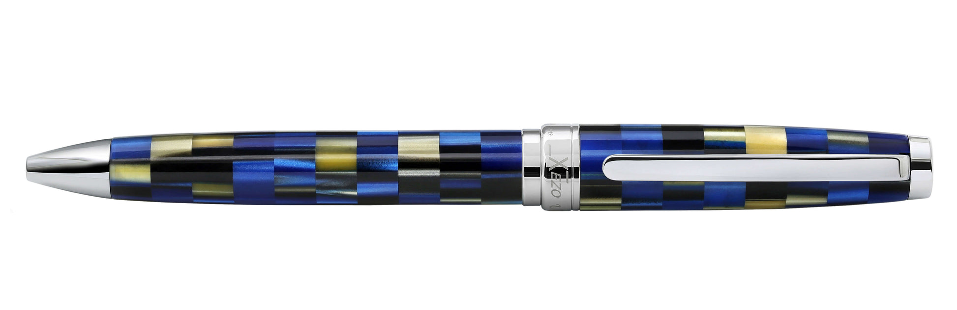 Xezo - Front view of the Urbanite Blue B ballpoint pen